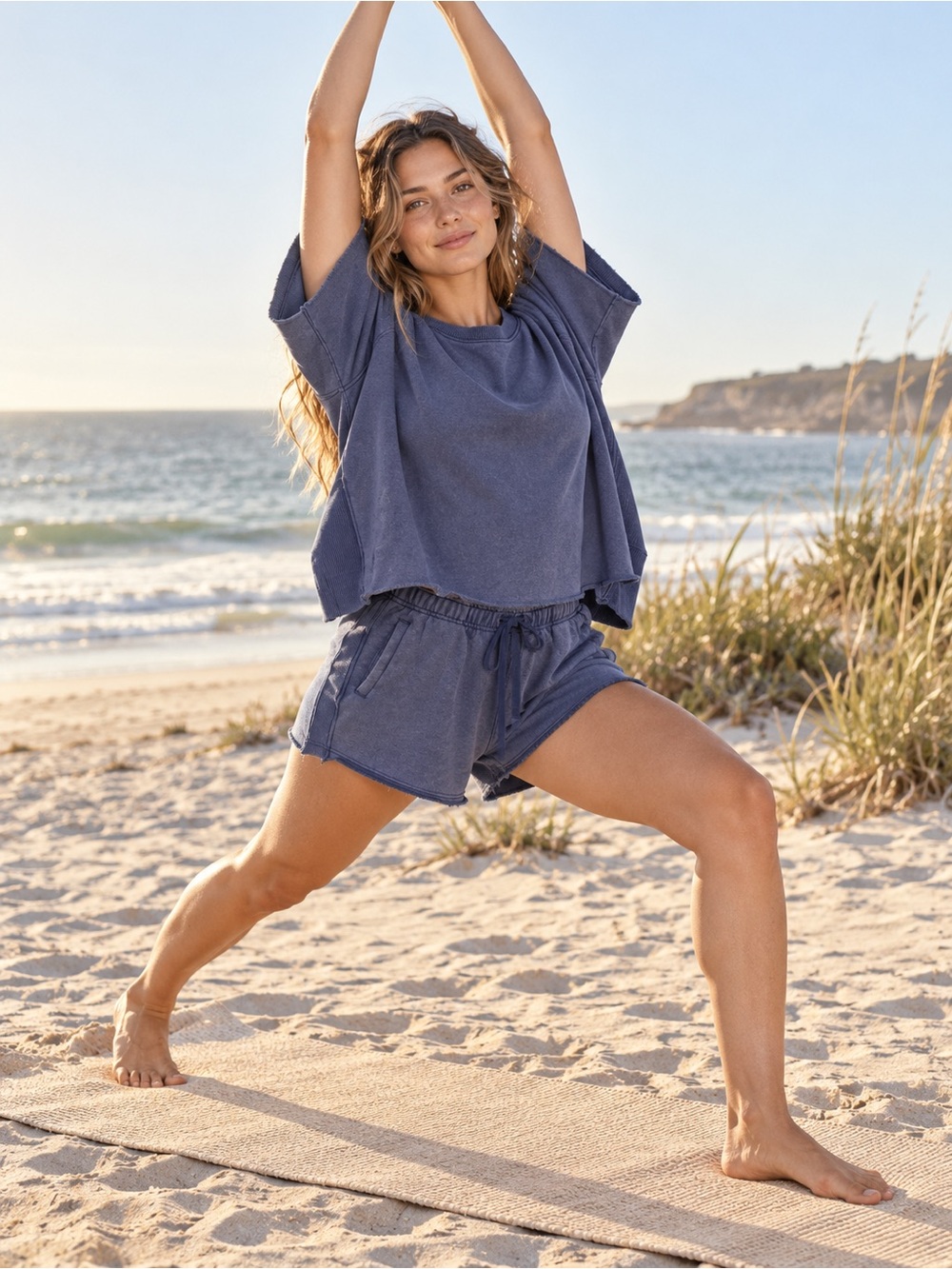 Yogalicious Mellow Cove Loop Terry 2 Piece Set XL